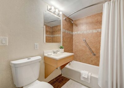 On the Boulevard | Extended-Stay, Hotel-Style Living Spaces | Bathroom